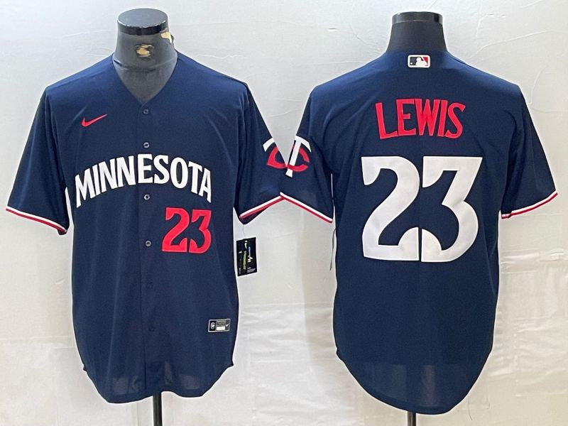 Men Minnesota Twins #23 Lewis Blue 2024 Nike Game MLB Jersey style 2->kansas city royals->MLB Jersey